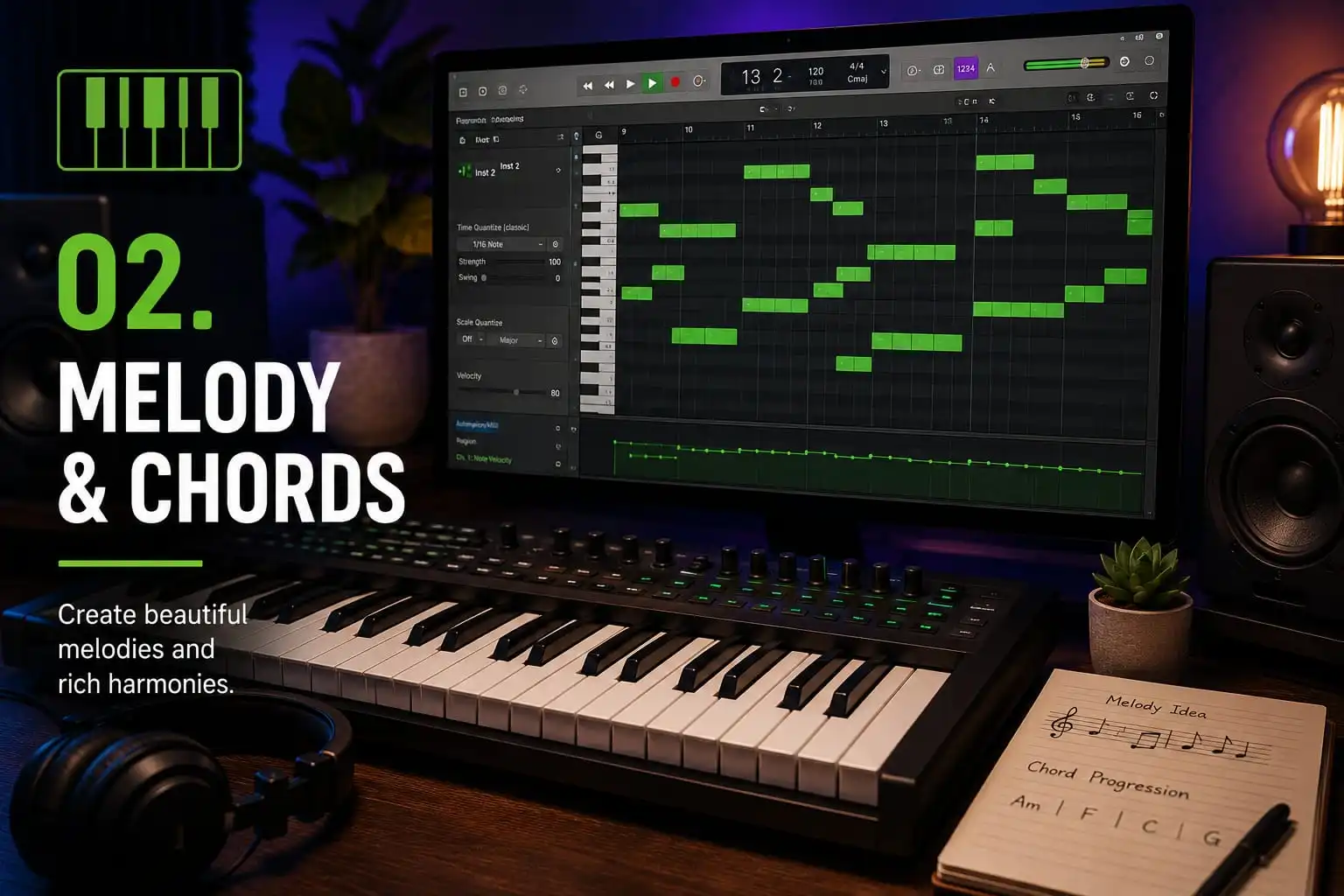 Melody & Chords – Music Production